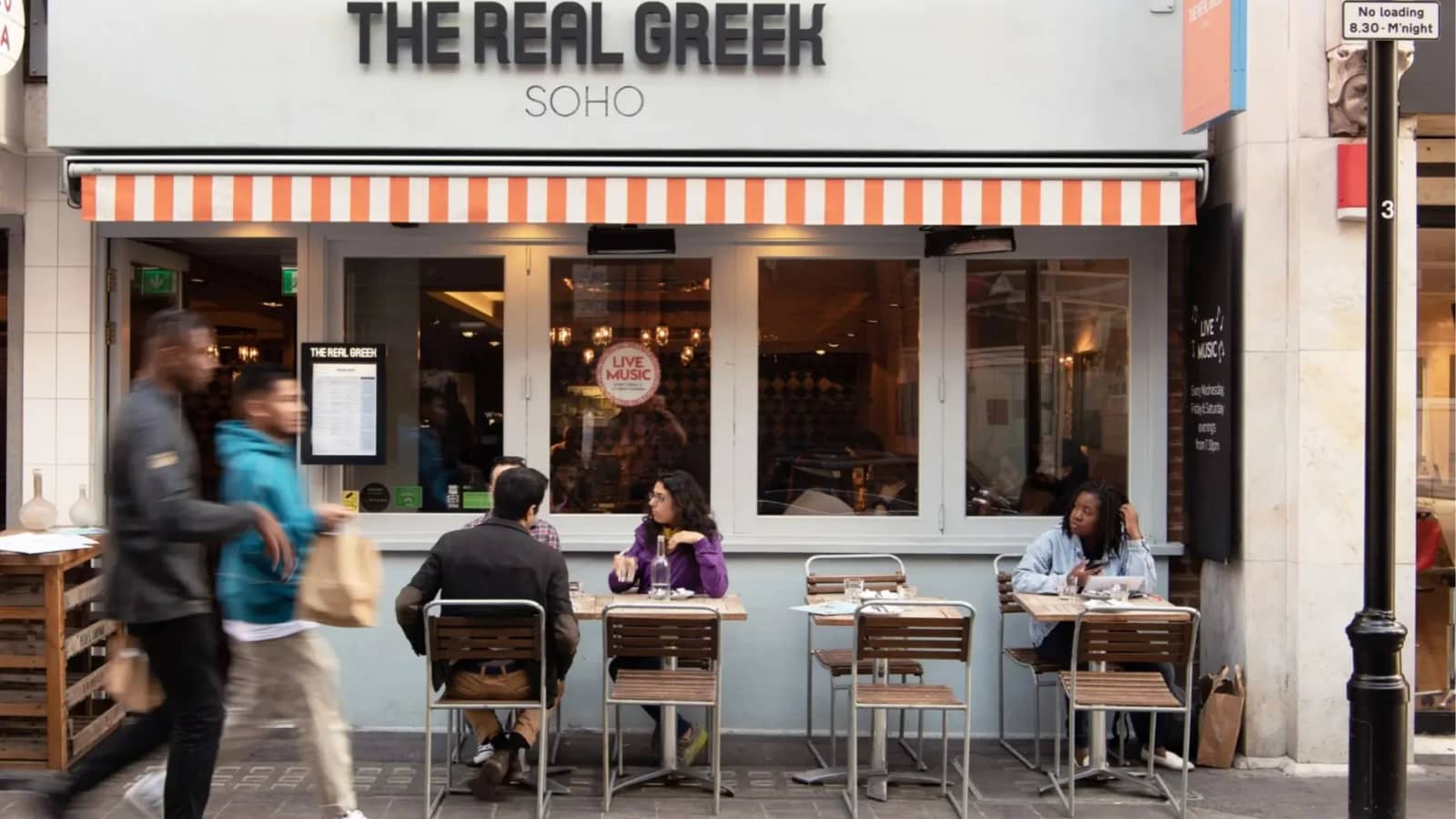 A Meal at The Real Greek in Soho