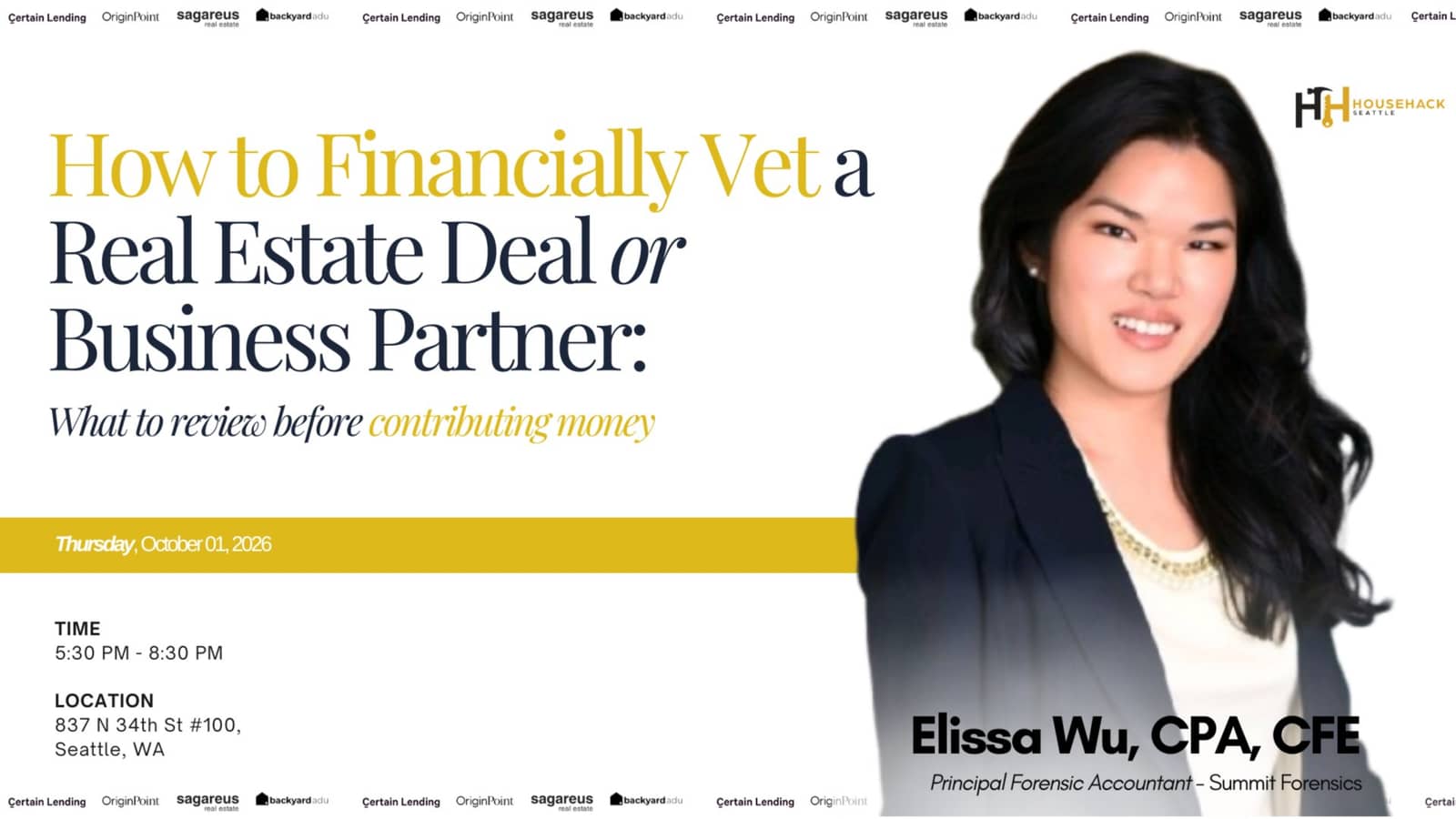 How to Financially Vet a Real Estate Deal or Business Partner