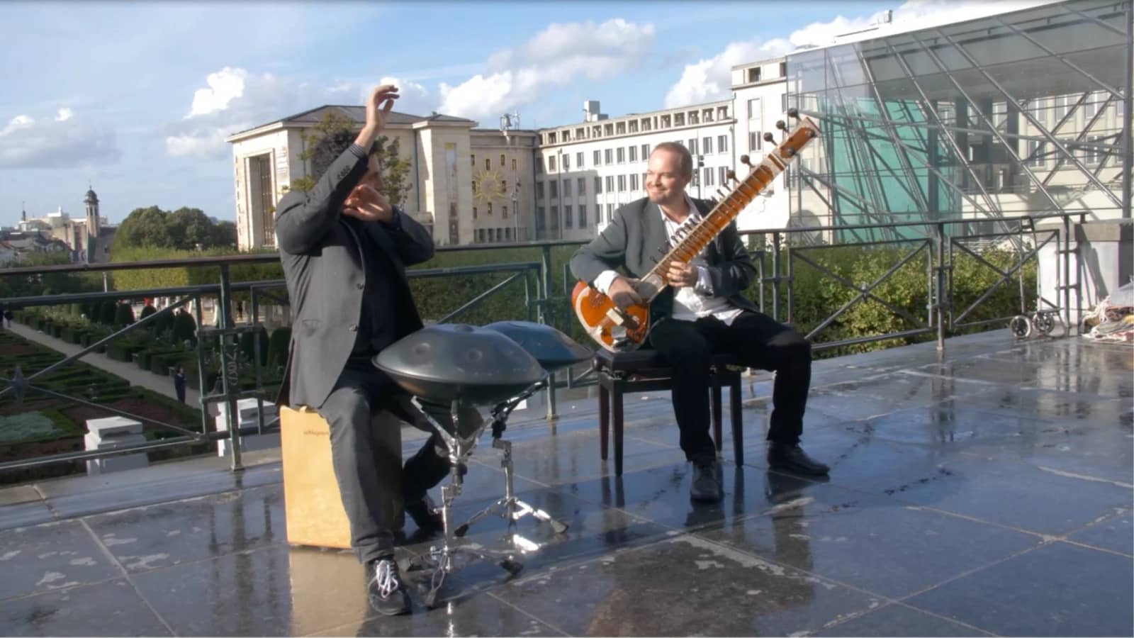 Concert "Handpan, Didgeridoo & Sitar with Gérard Spencer and Joachim Lacrosse