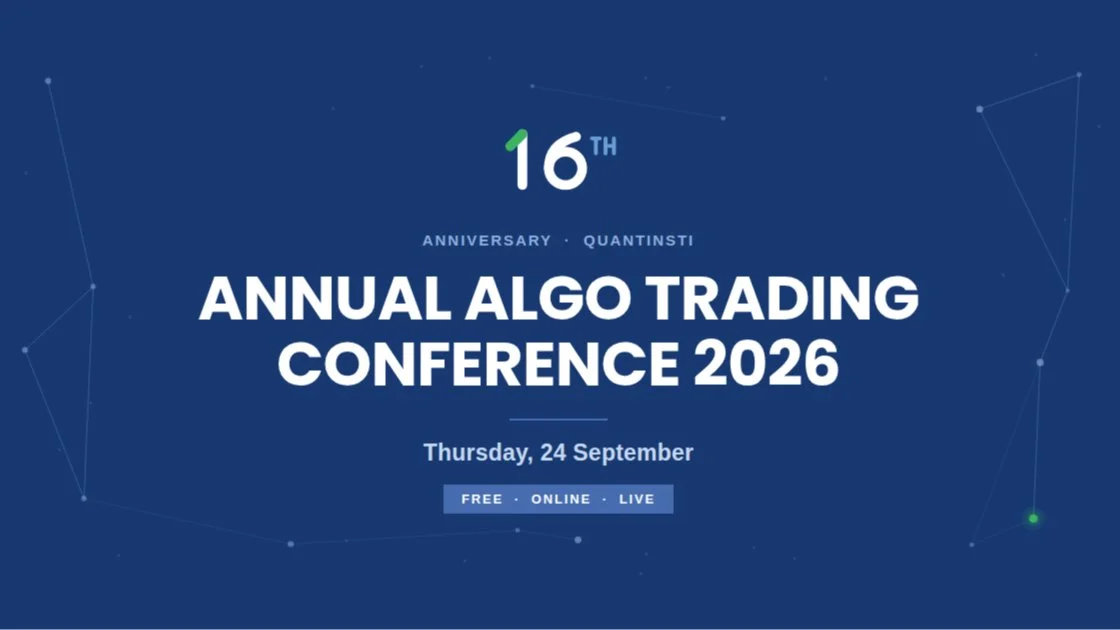 16th Anniversary Annual Algo Trading Conference 2026