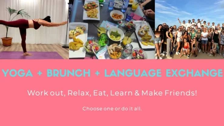 Yoga + Brunch + Language Exchange