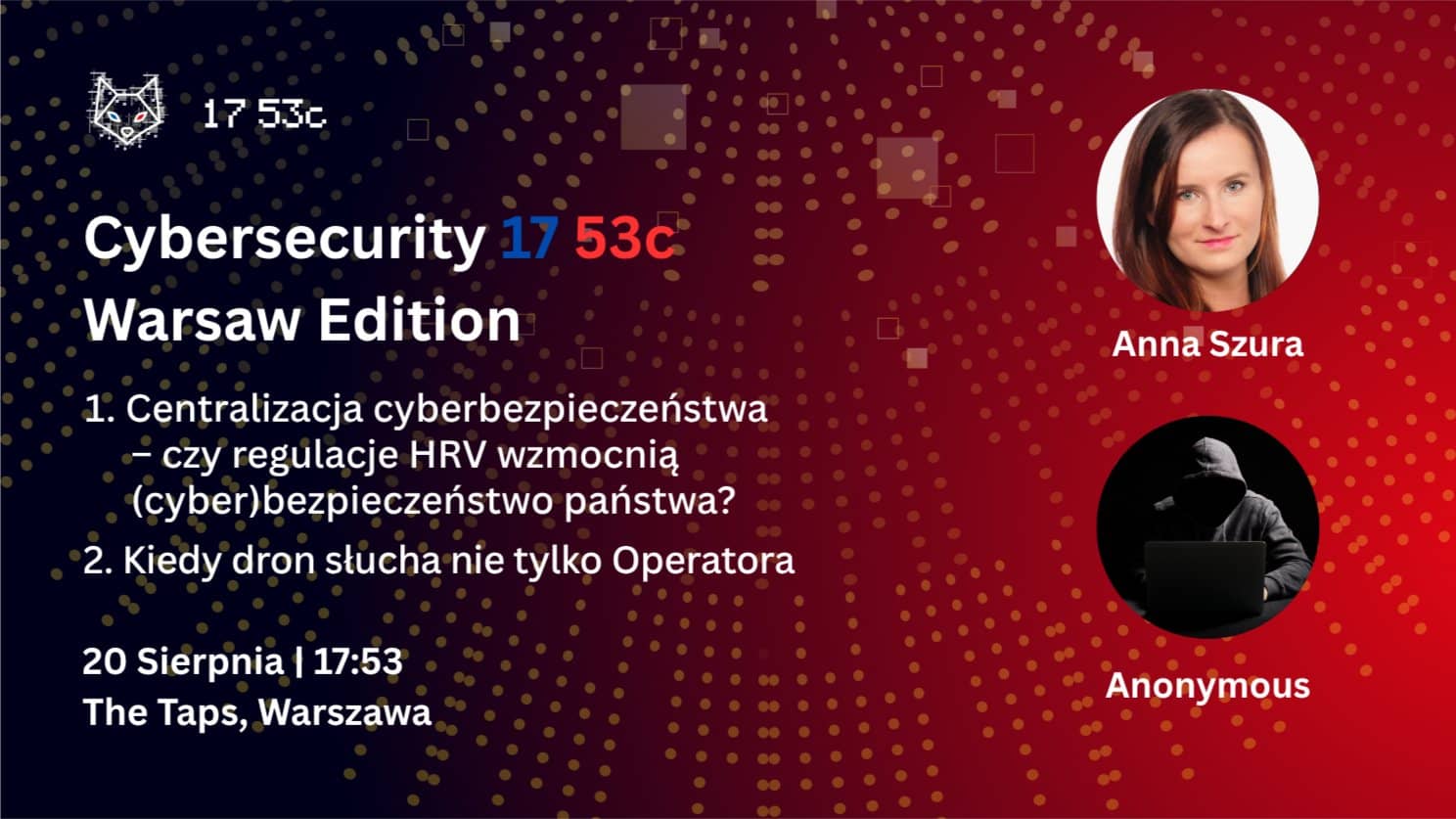 Cybersecurity 17 53c #7/2026 - Warsaw | The Taps