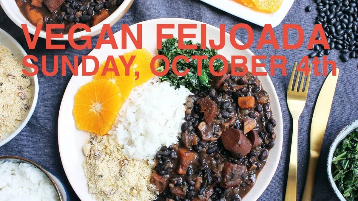 🌱✨ Exclusive lunch - Vegan Feijoada 🍛🇧🇷