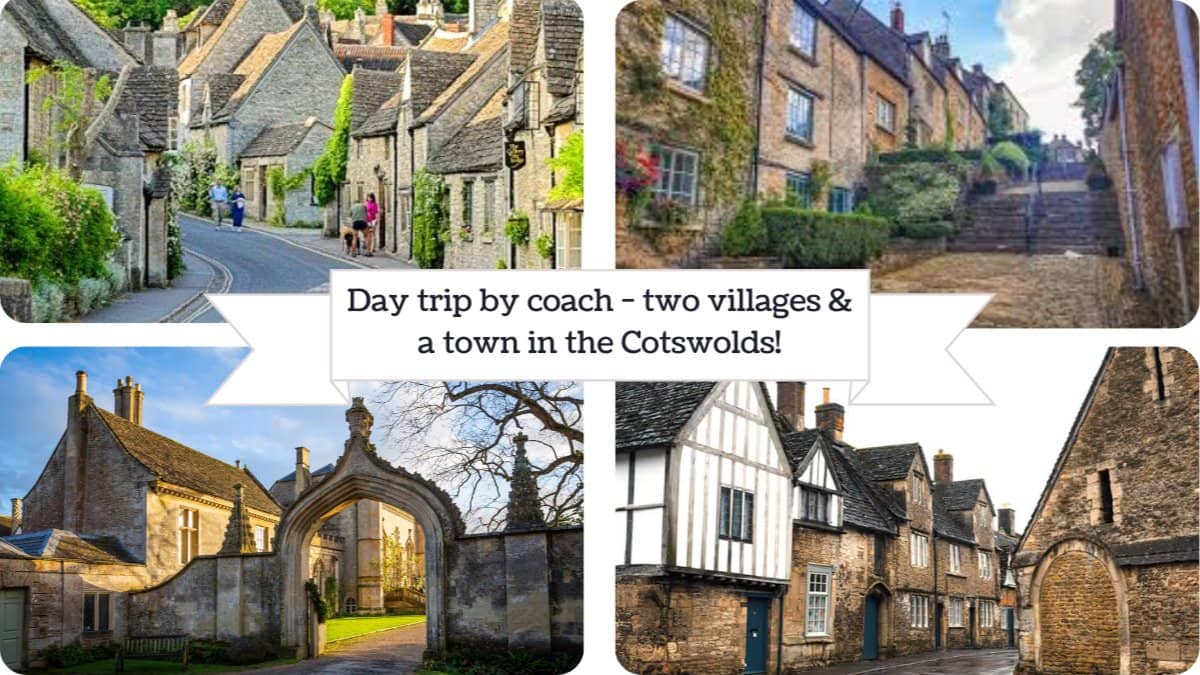 Day trip by coach - two villages & a town in the Cotswolds! (NOW FULL)
