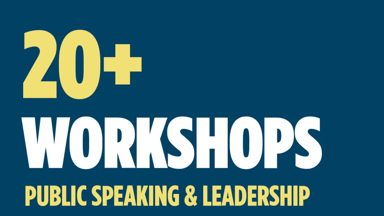 Toastmasters Day 20+ Workshops