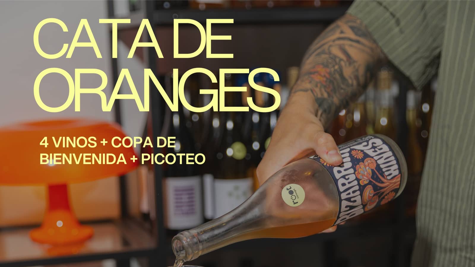 CATA DE VINOS ORANGE · Sábado 8/8