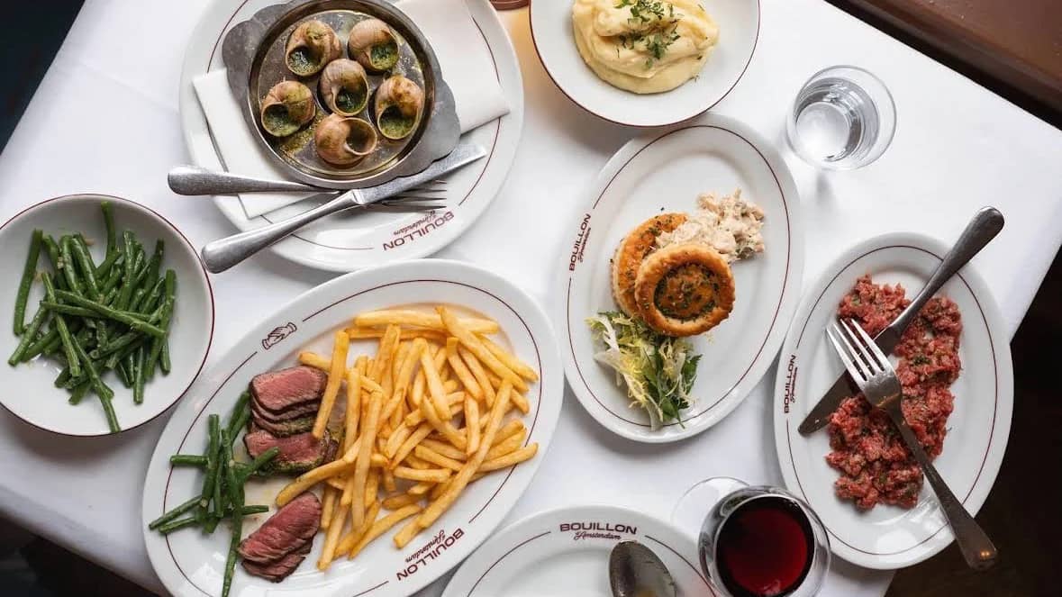 🥖 A Cozy French Lunch at Bouillon d’Amsterdam 🇫🇷🍷