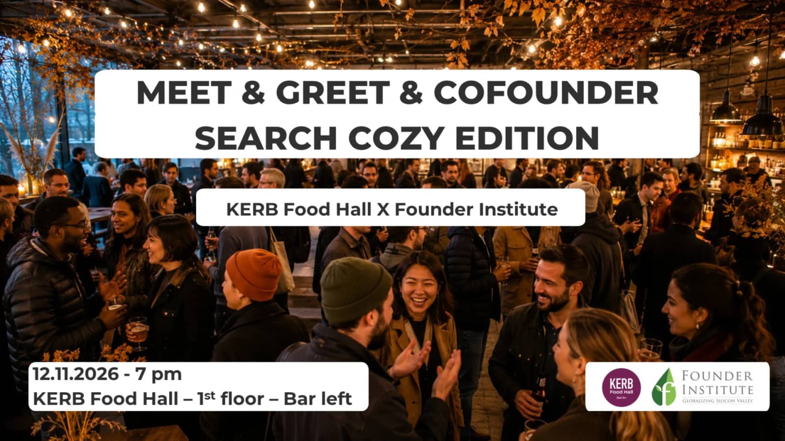 Founder Meet&Greet & Cofounder Search: Cozy Edition!