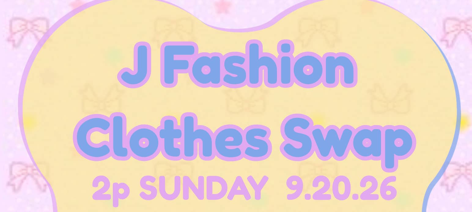 J-FASHION Clothing Swap! 🎀♻️