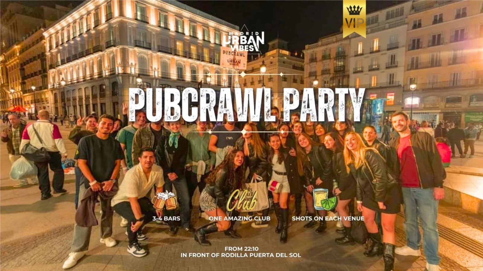 Tour de Bares – Pub Crawl Madrid Vibes