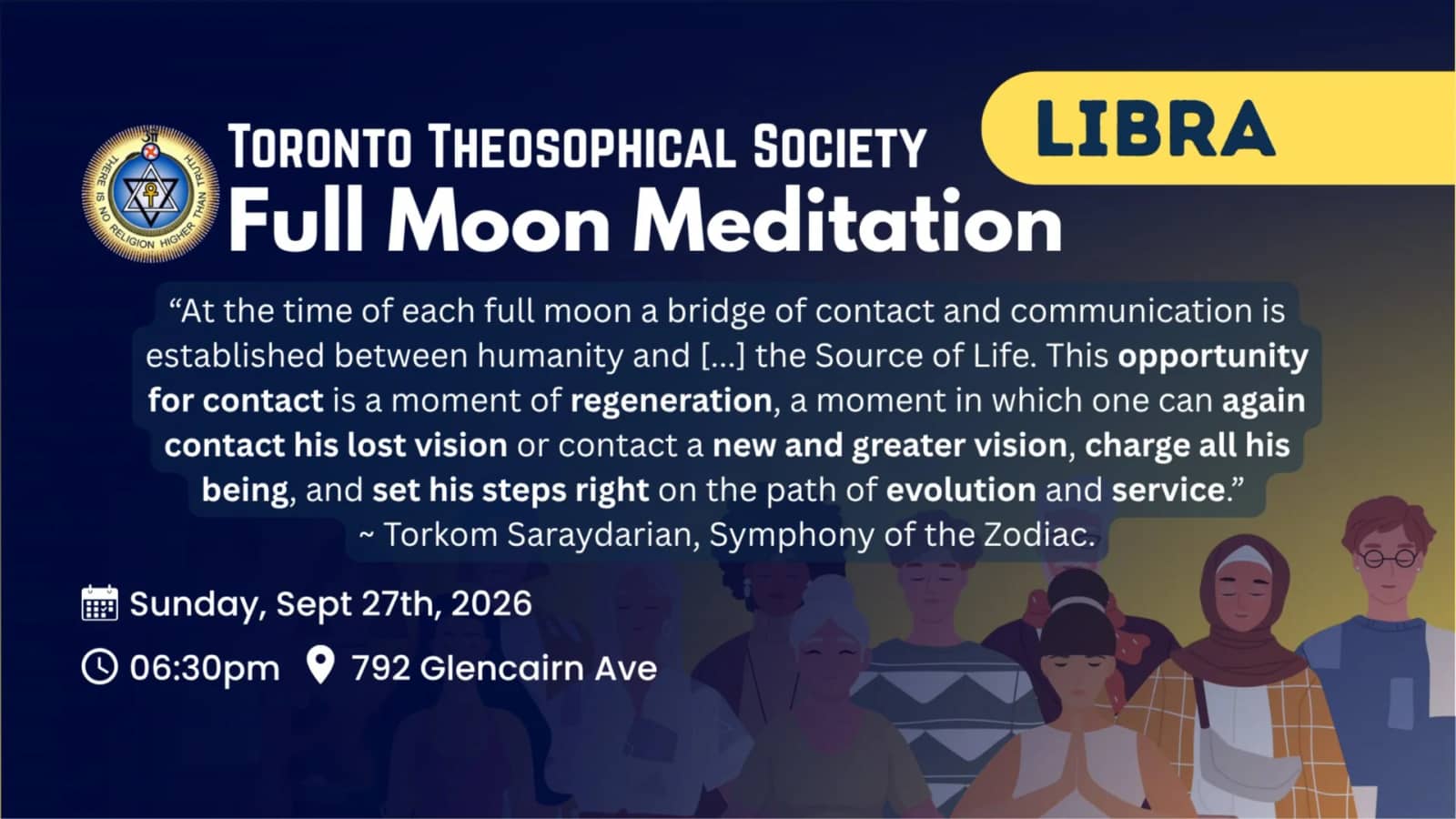Full Moon Mystery Meditation in Libra