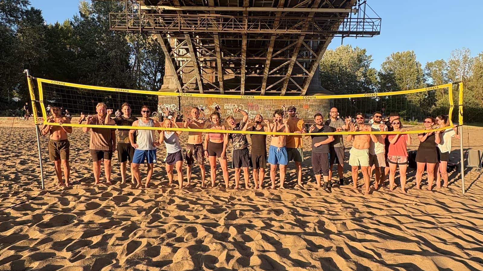 Beach Volleyball - 4 fields - Under Poniatowski Bridge