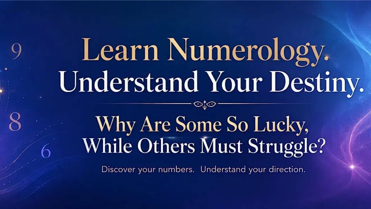 Learn Numerology. Understand Your Destiny.
