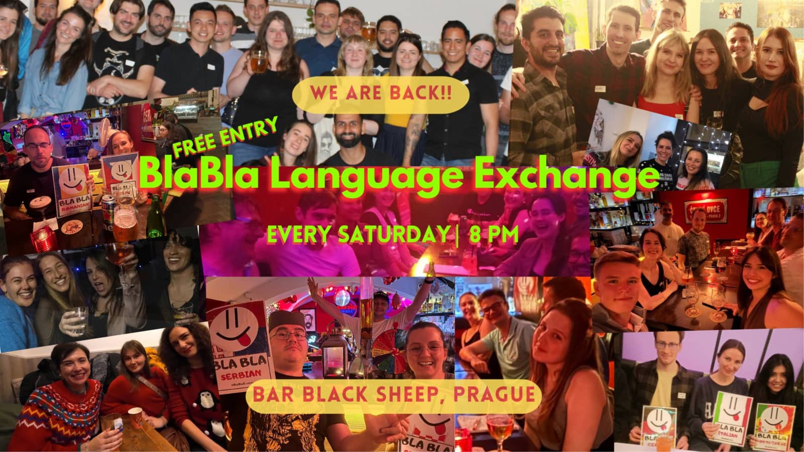 BlaBla Language Exchange Meetup > Weekly Saturday (Free Entry)