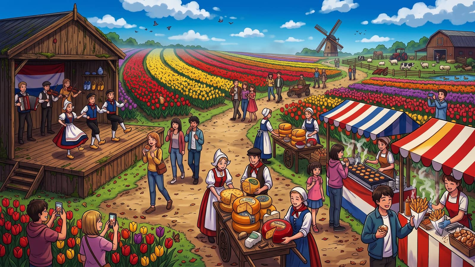 Dutch Weekend at Tesselaar Tulip Festival