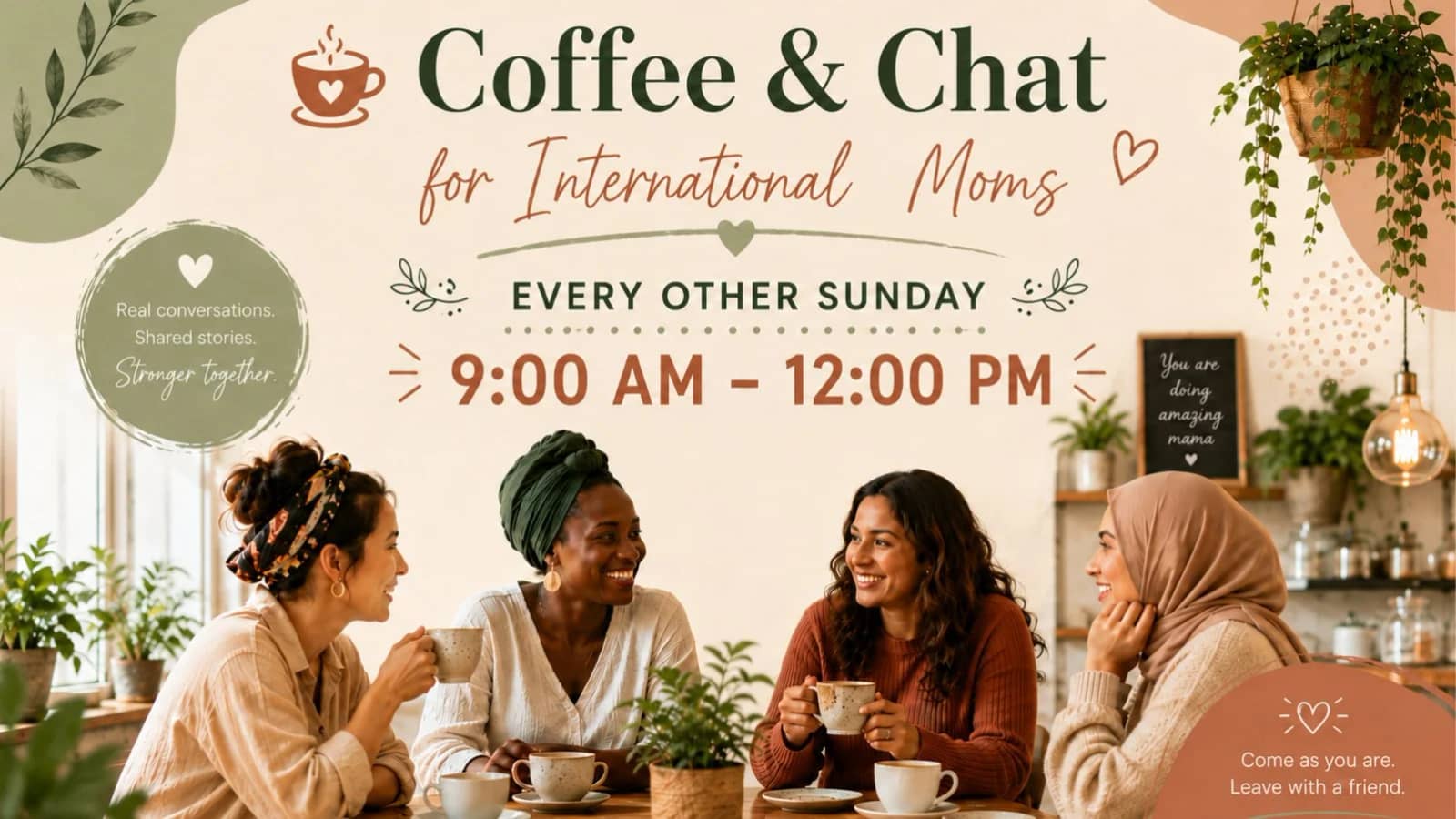 ☕ Coffee & Chat for International Moms