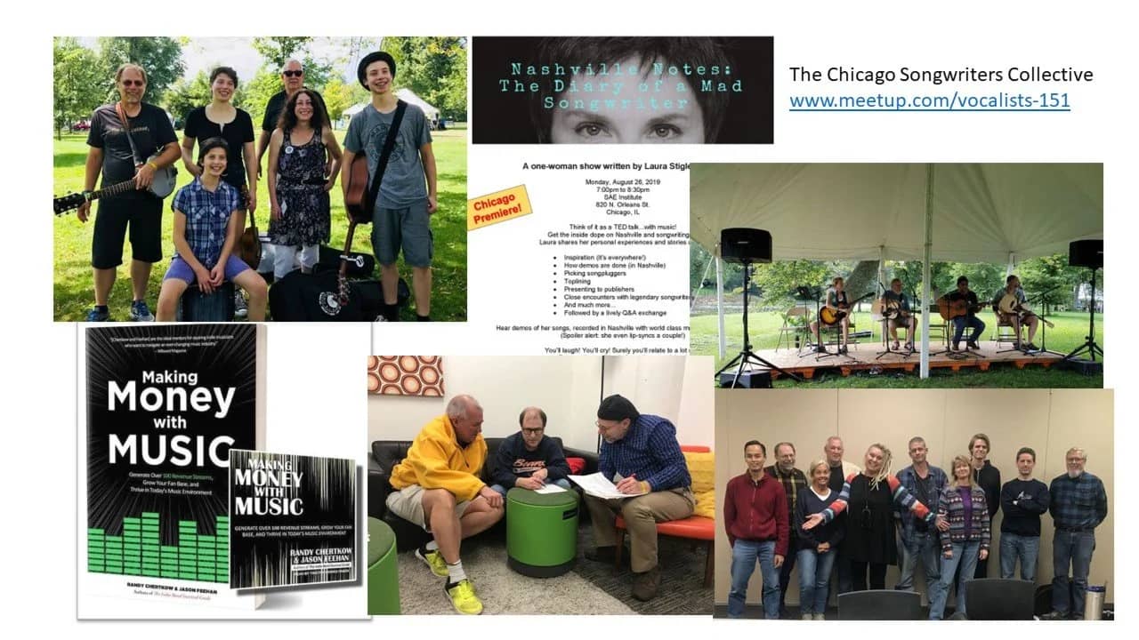 Chicago Songwriters Collective 4th Monday Song Sharing Meeting