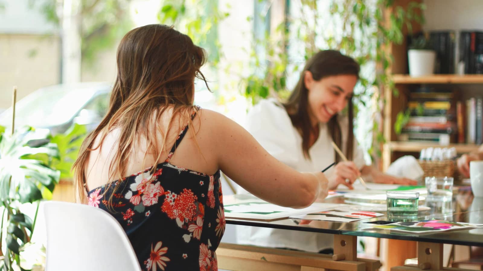 Watercolour workshop with a professional painter for beginners