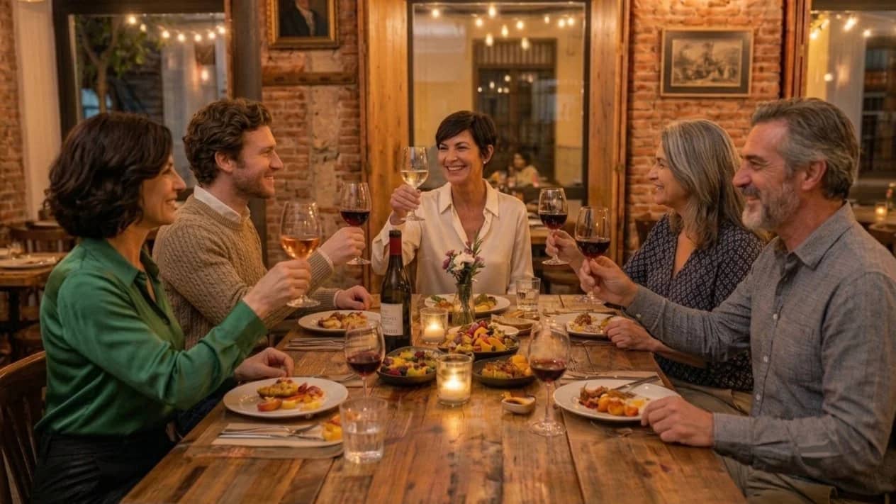 Cena con desconocidos 50-65 años