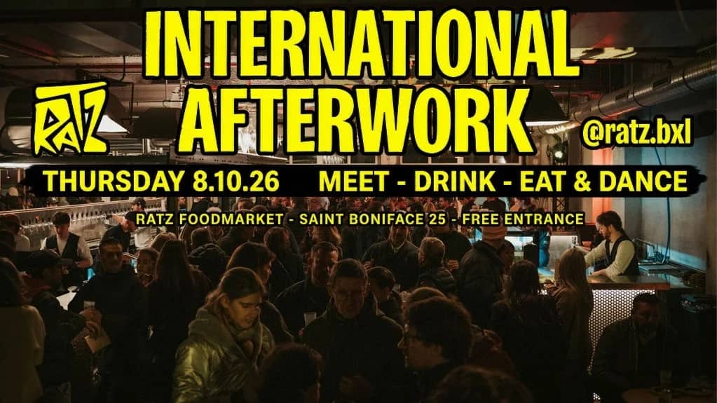 INTERNATIONAL AFTERWORK & PARTY AT LE RATZ FOOD MARKET — THU. 08.10 | FREE ENTRY