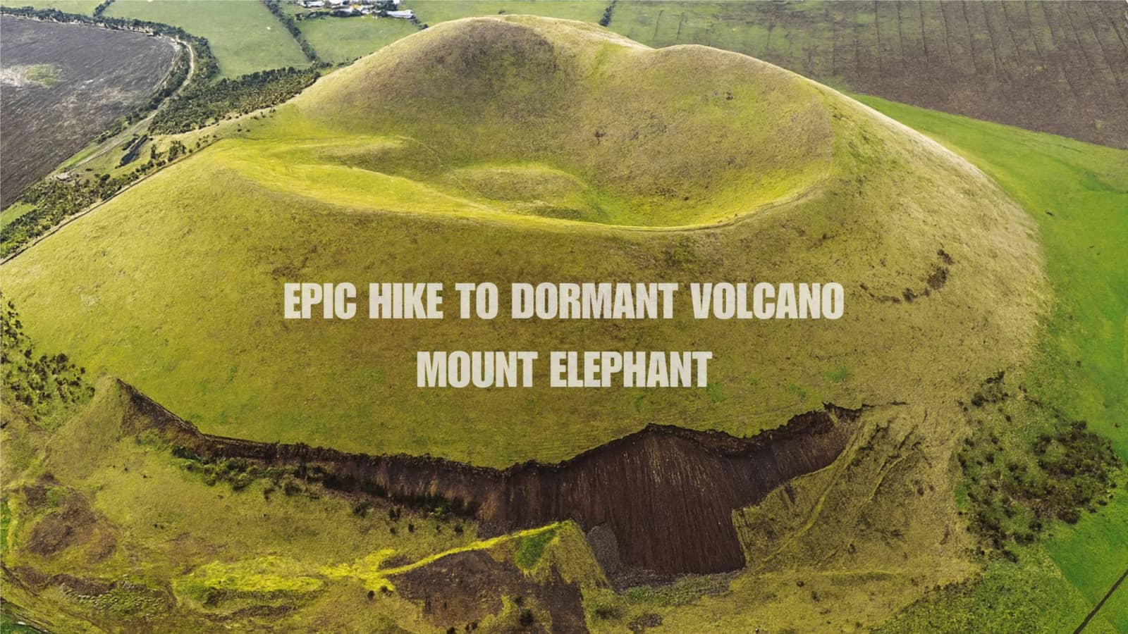 Epic Hike to Dormant Volcano in Spring | Mount Elephant