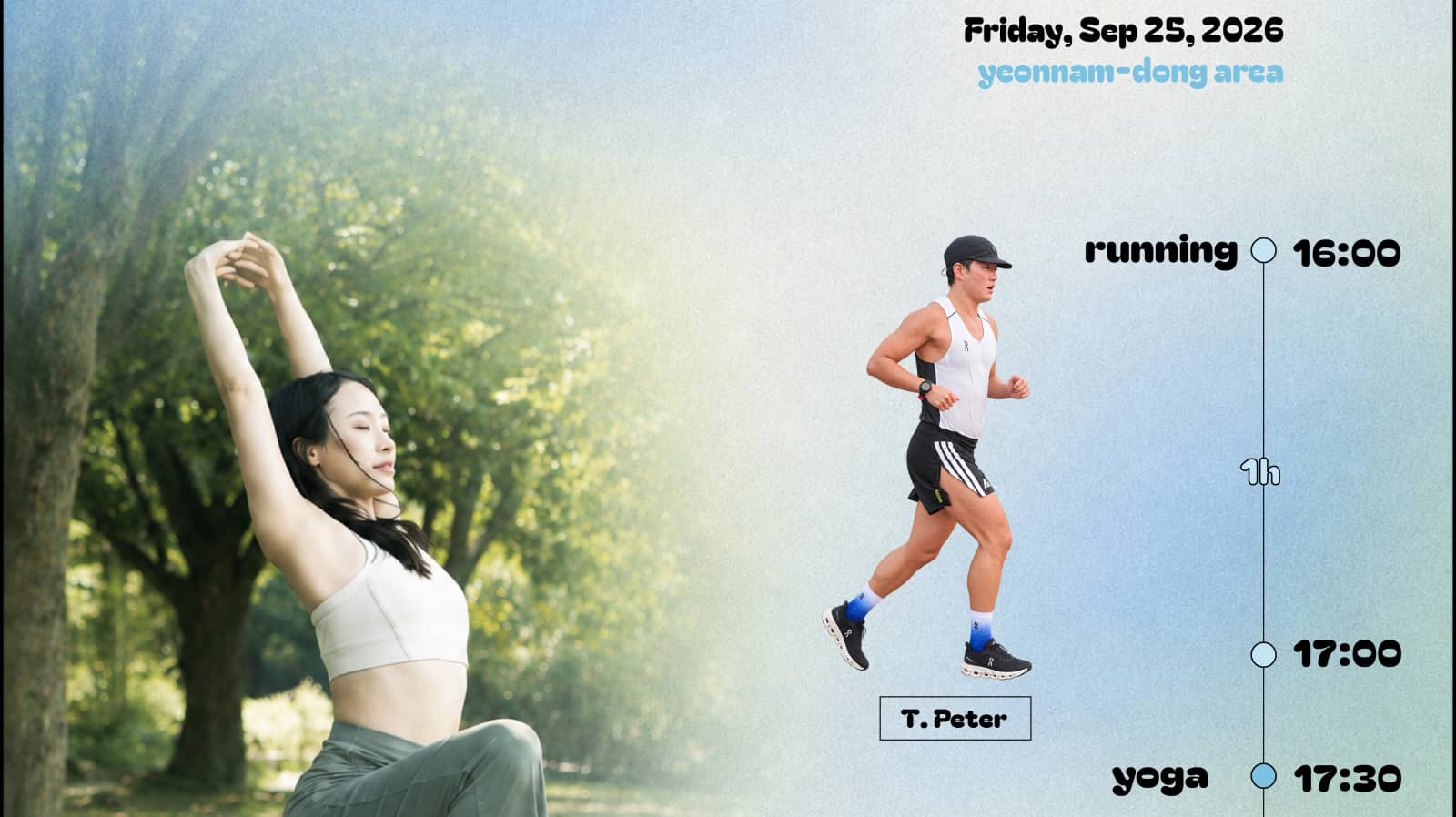Authentic K-Wellness Day 1 (Run & Yoga)