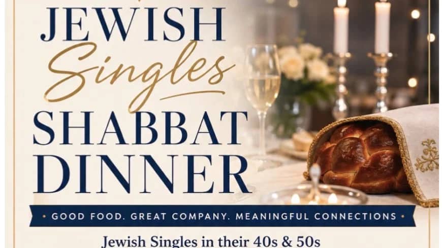 Jewish Singles Shabbat Dinner