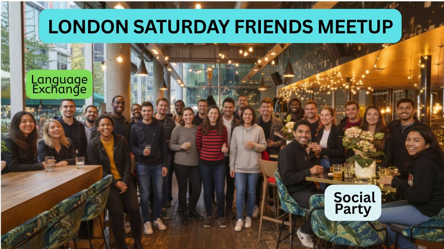 LONDON SATURDAY FRIENDS MEETUP