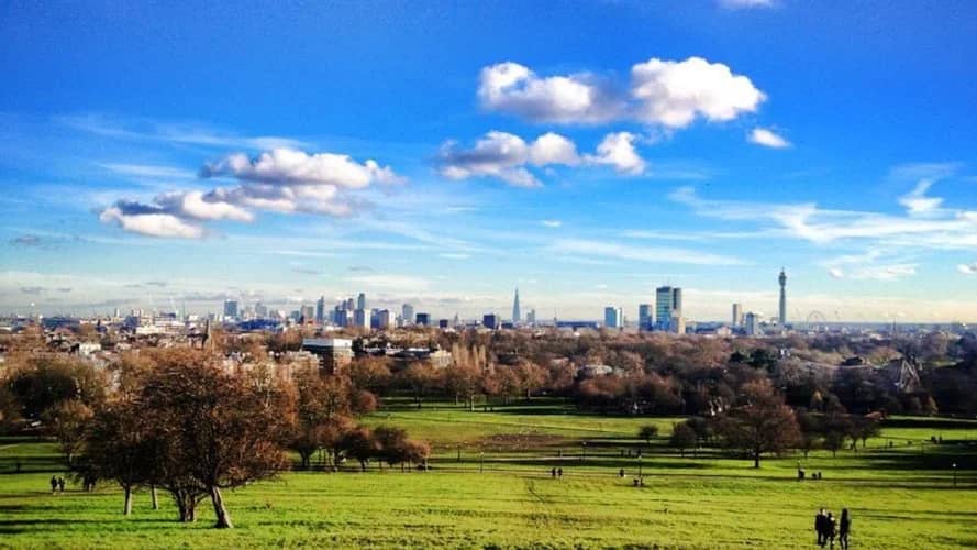 Regents Park and Primrose Hill, 3 miles