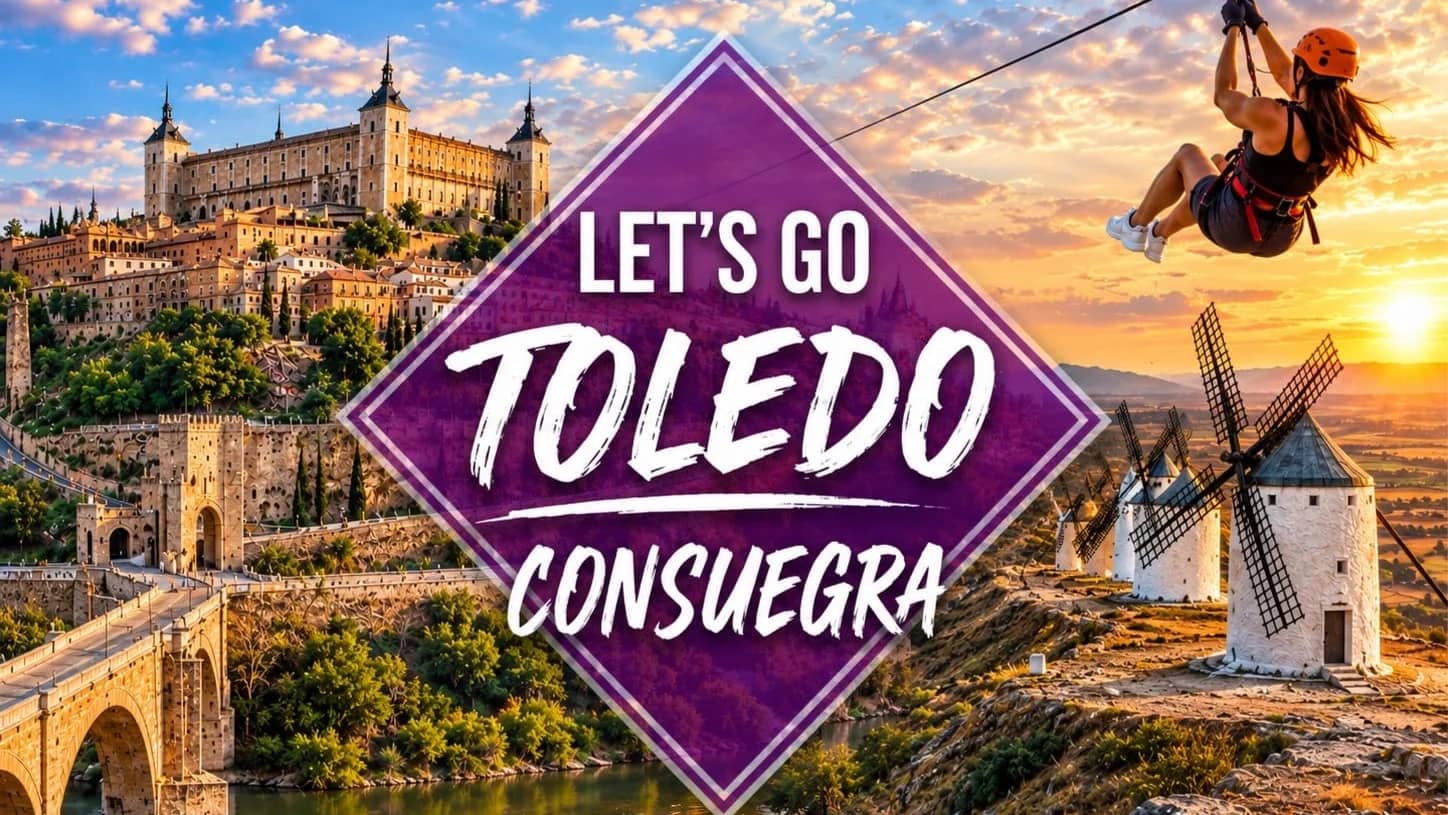 ✨Excursión Toledo y Consuegra: historia, arte y encanto medieval!