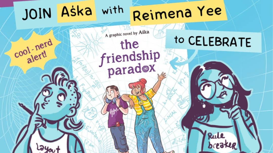 Aśka and Reimena Yee launch THE FRIENDSHIP PARADOX!