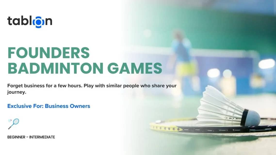 Founders Badminton | Men's Doubles | Dubai