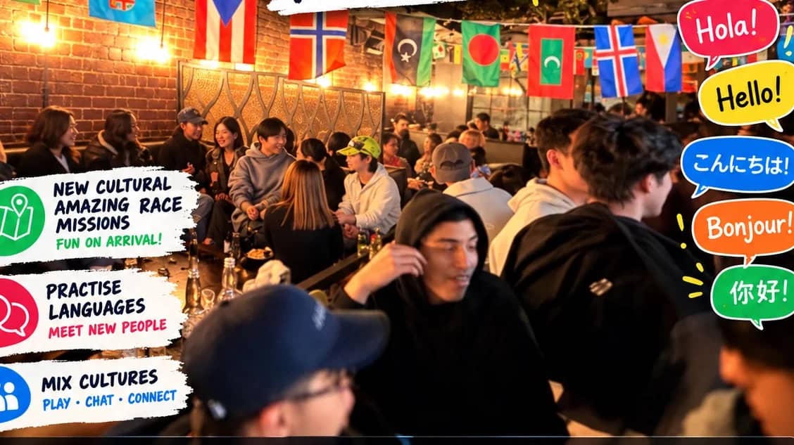 🌍 Thursday’s Melbourne International Language Exchange & New Friends Event