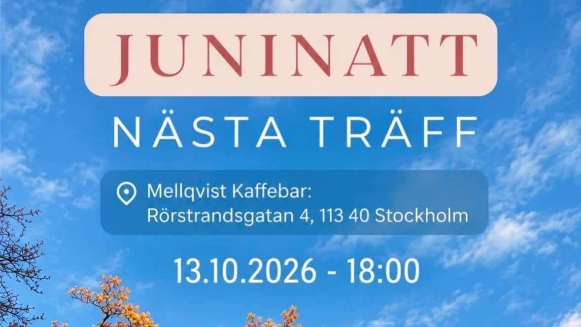 Bokklubbsträff för dig som vill öva svenska