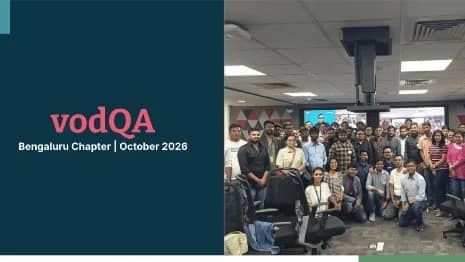 [vodQA Bengaluru 2026] Participant Registration is Now Open! Use the link below.