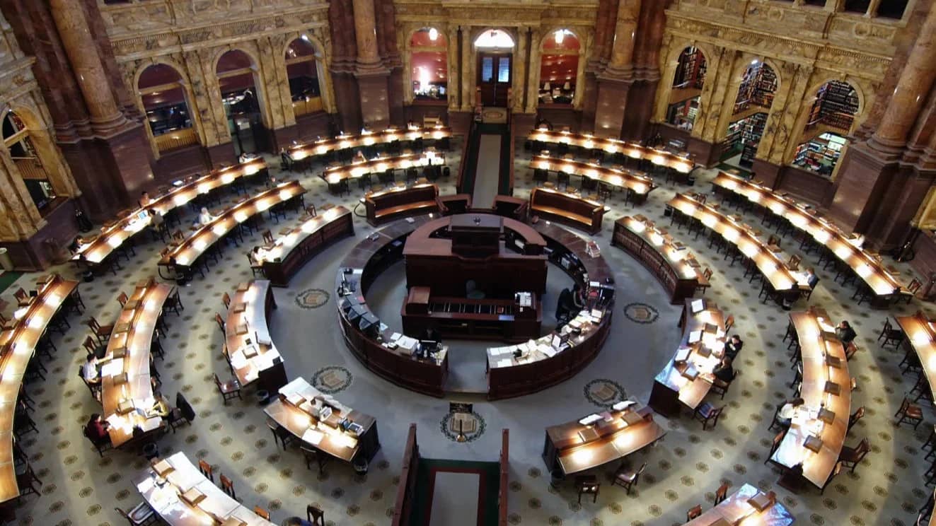 Library of Congress Guided Tour with Walking Tour from Union Station