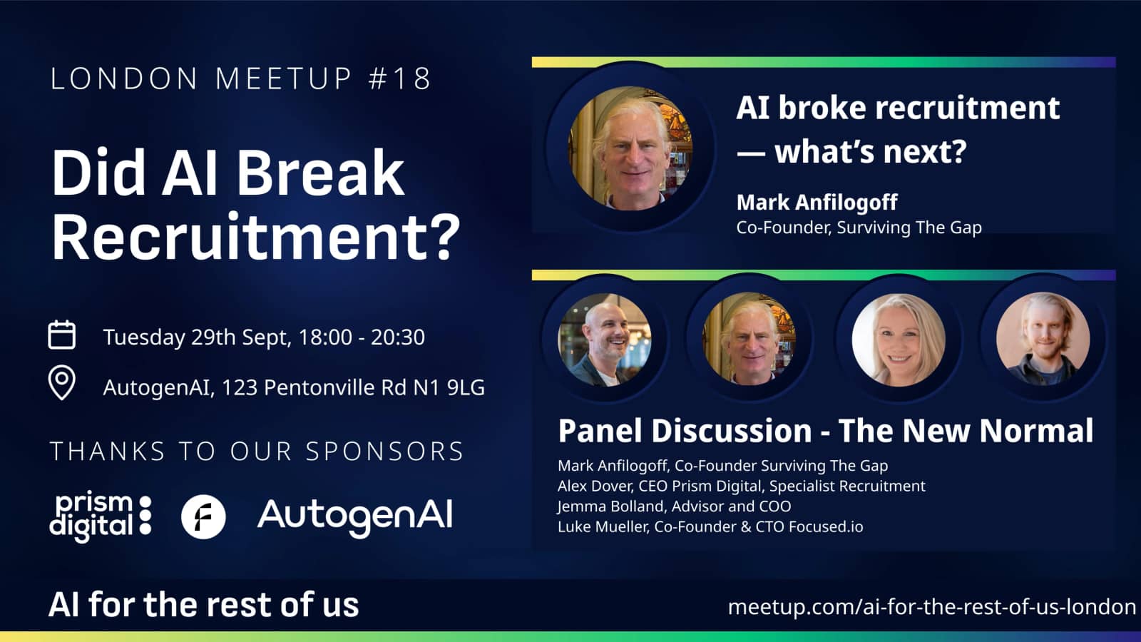 Meetup #18 - Did AI Break Recruitment?