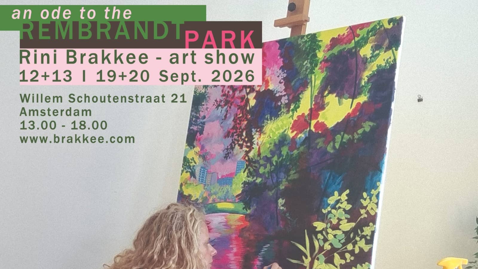 Ode to the Rembrandtpark art show