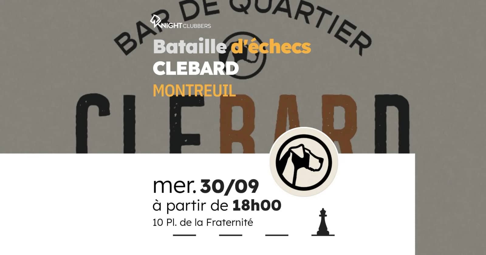 Chess Meetup - Montreuil - CLEBARD