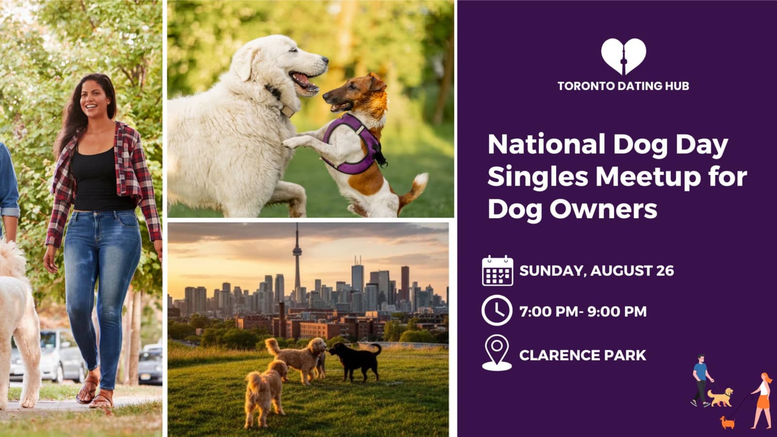 National Dog Day Singles Meetup for Dog Owners
