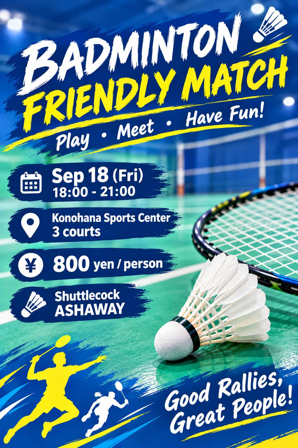 Osaka badminton