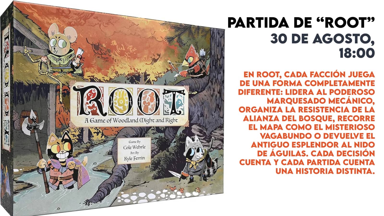 Partida de  Root: Conquista el Bosque
