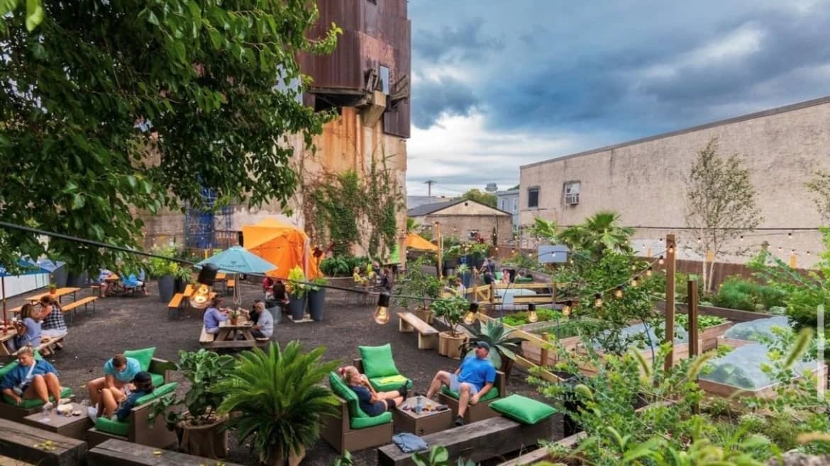 Last Outdoor Happy Hour of Year @ PHS Beer Garden - Manayunk