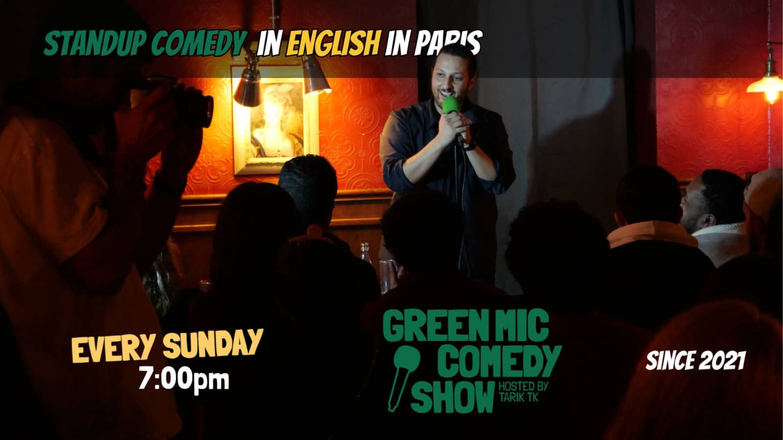 Standup Comedy in English - Green Mic Comedy
