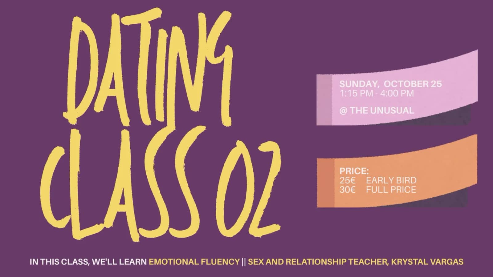 DATING CLASS 02