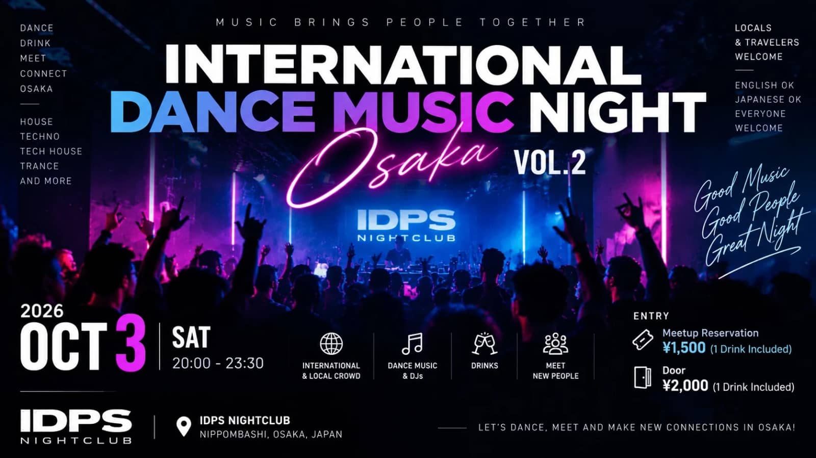 INTERNATIONAL DANCE MUSIC NIGHT