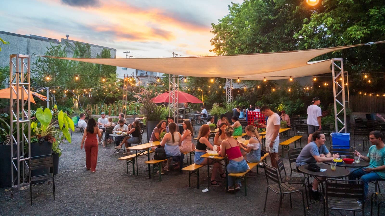 Drinks at Manayunk Pop-Up Beer Garden!