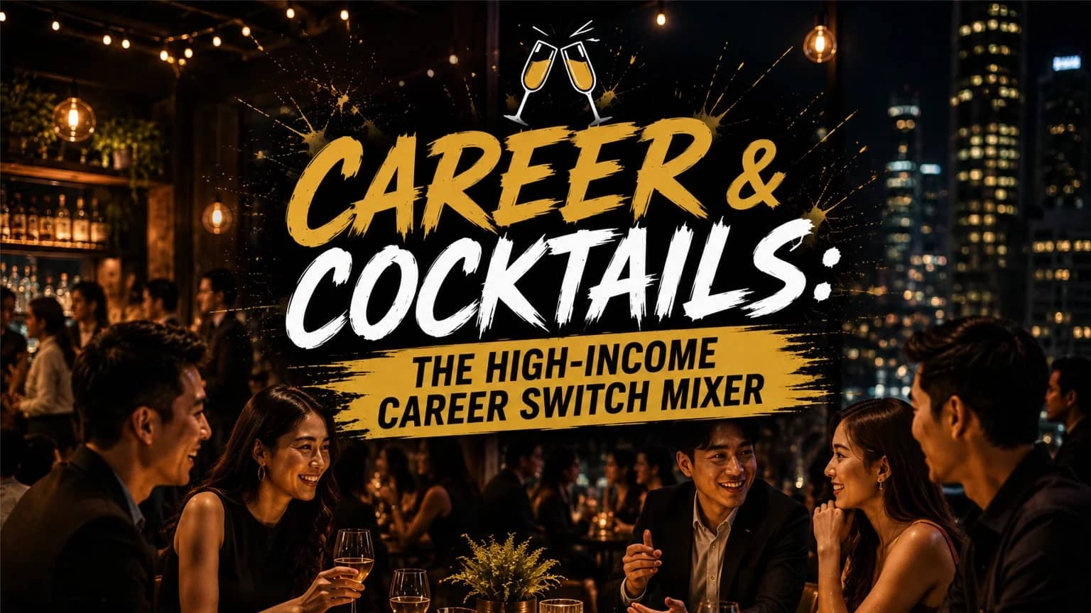 🥂 Career & Cocktails: The High-Income Career Switch Mixer