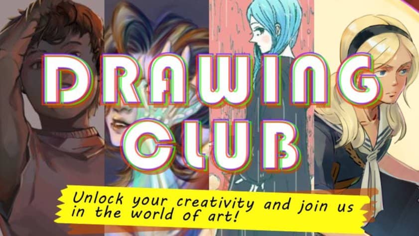 🖍️✏️📖 DRAWING CLUB 🎨 Drawing, Illustration & Manga Meetup 🌏✨