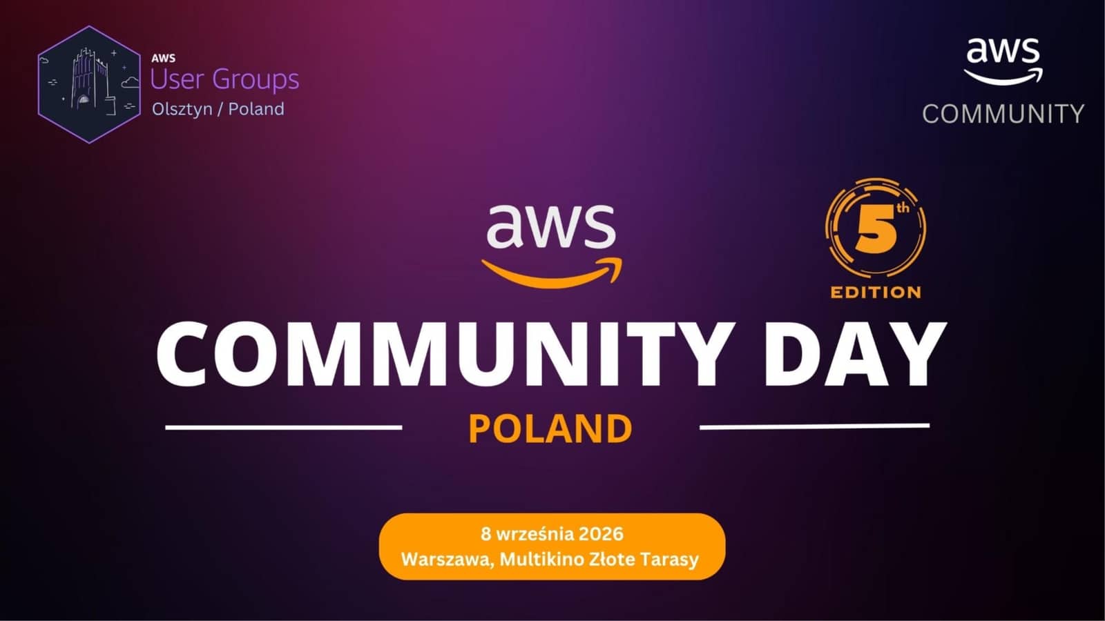 AWS Community Day with Dr Werner Vogels